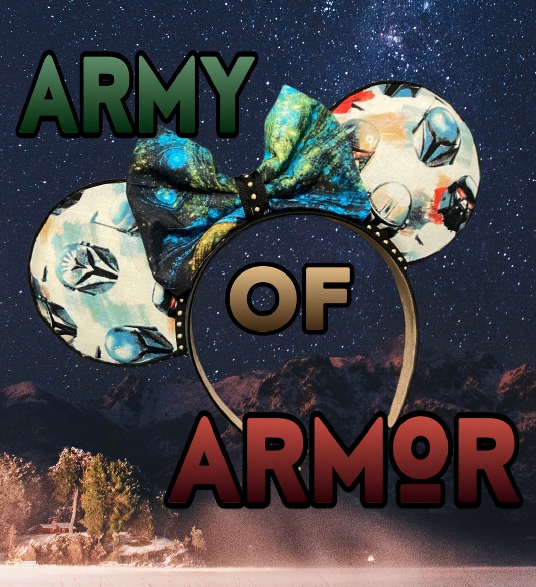 Army of Armor Fabric Mouse Ears
