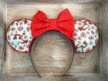 Load image into Gallery viewer, Warrior Princess Fabric Mouse Ears
