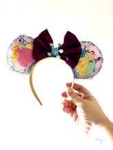 Load image into Gallery viewer, Princess Fabric Mouse Ears
