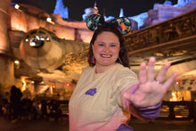 Load image into Gallery viewer, Travel the Galaxy Fabric Mouse Ears
