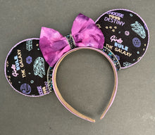Load image into Gallery viewer, Girls Rule Fabric Mouse Ears
