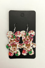 Load image into Gallery viewer, Christmas Pleather Earrings
