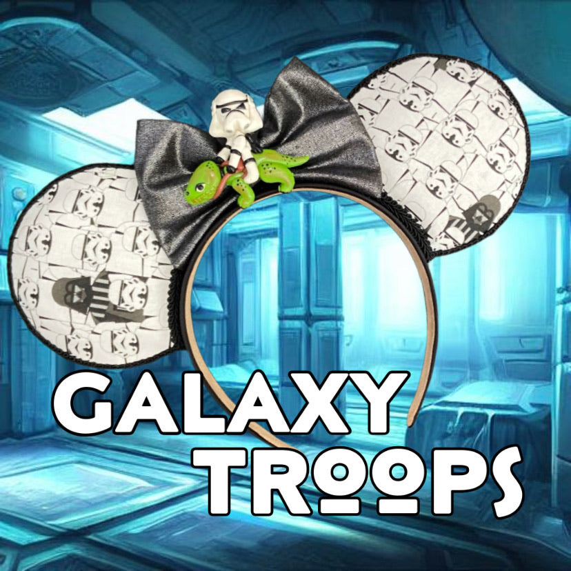 Galaxy Troops Fabric Mouse Ears